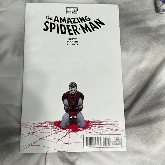 Marvel 655.com the Amazing Spider Man. Slott Martin Vicente. Massacre first app - Picture 1 of 3